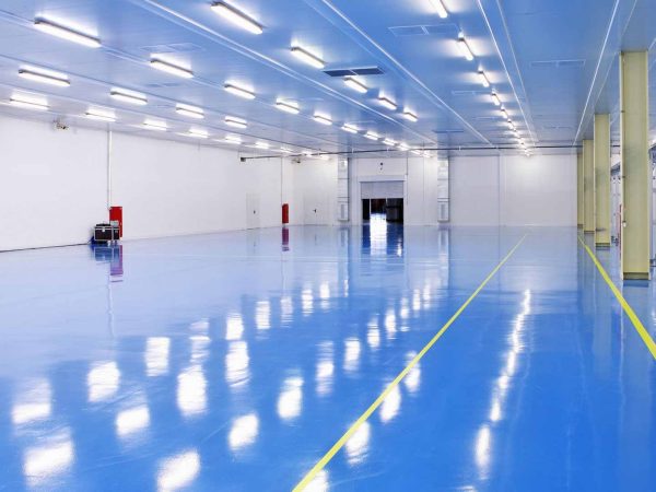 Blue Floor Coating