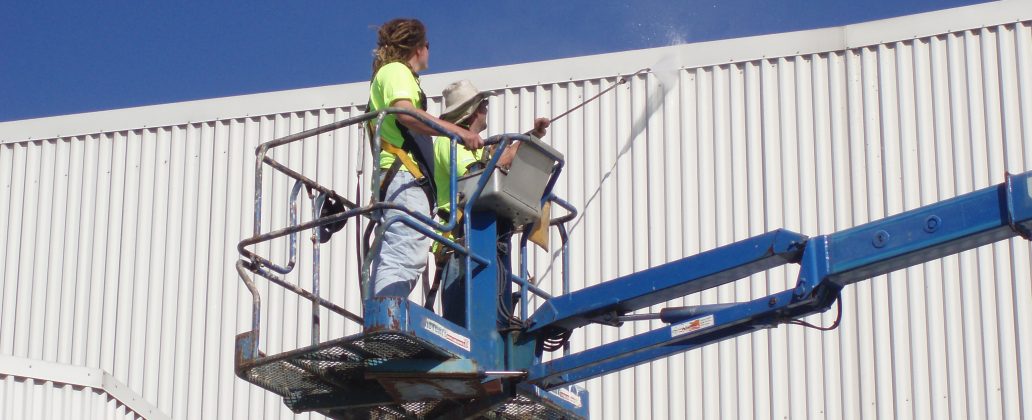 exterior building washing blog