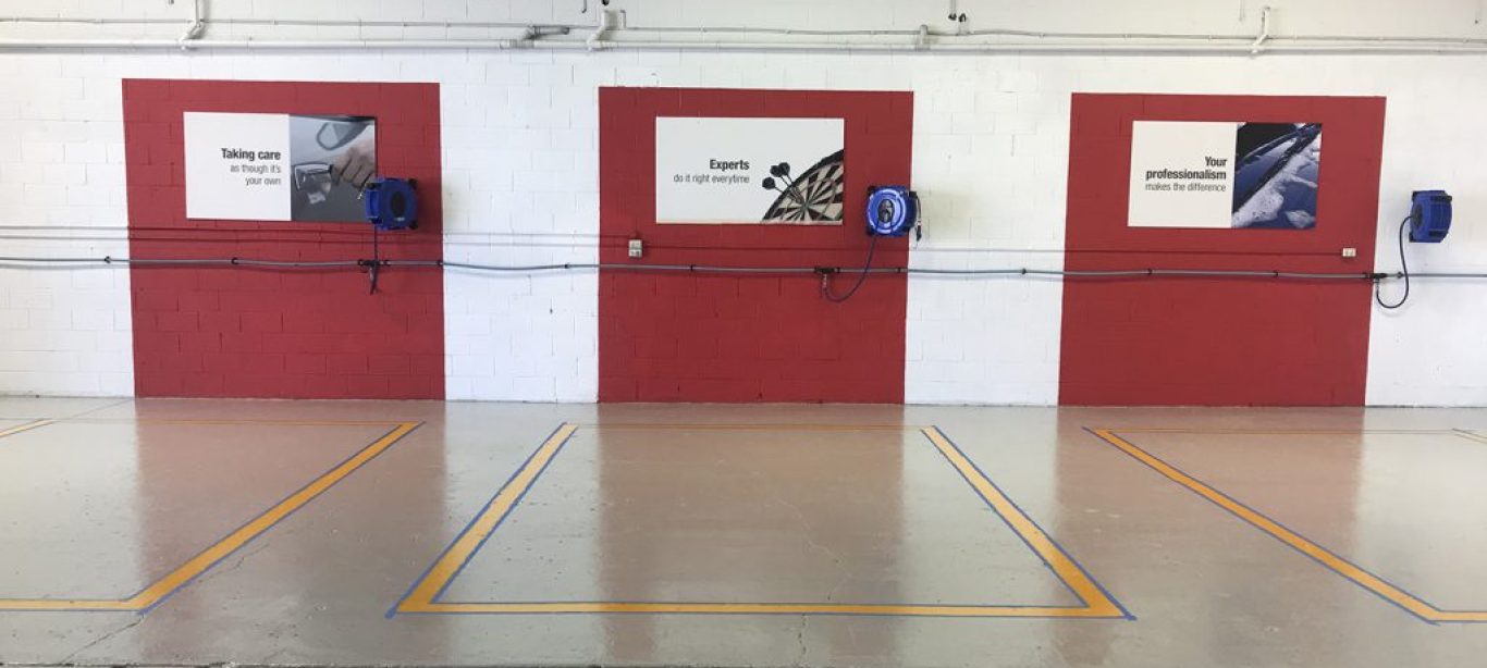 after line marking - results