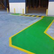 Warehouse line marking