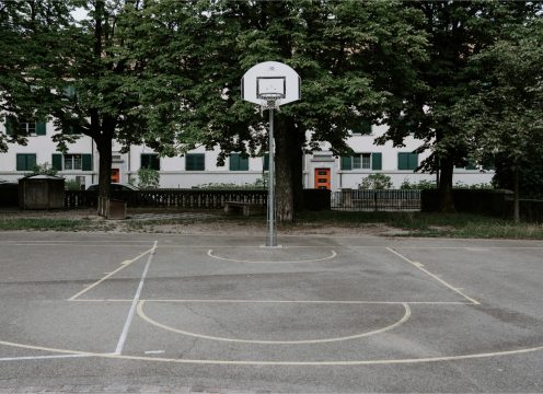 School Yard Stencilling