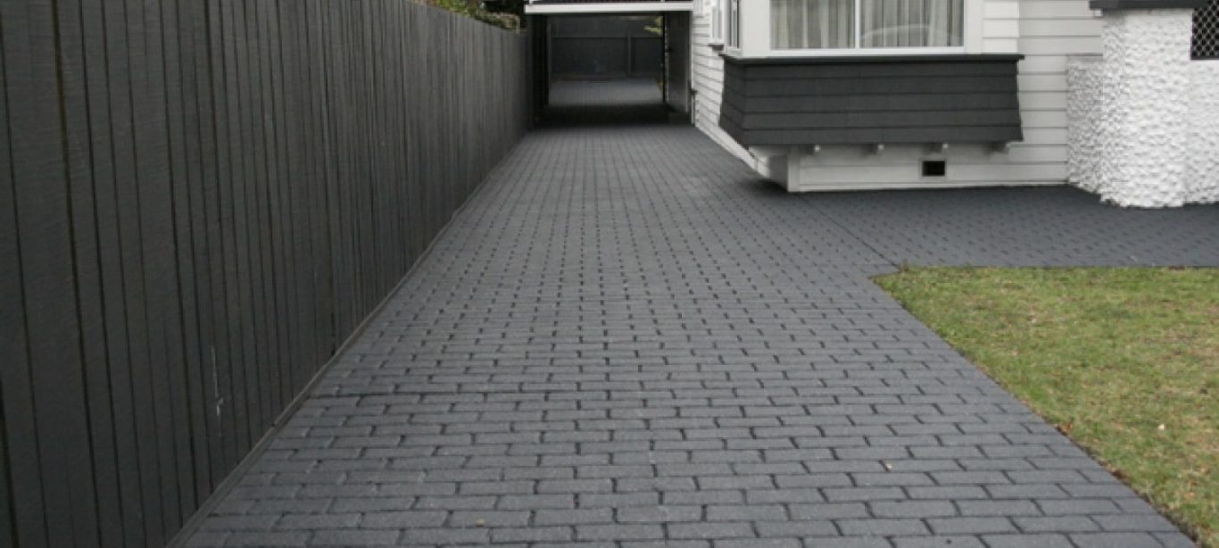 After Process of Driveway Cleaning