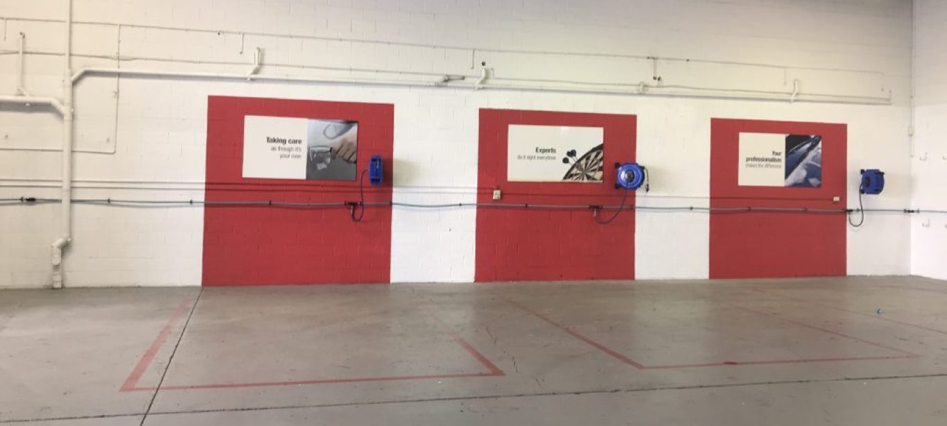 pre line marking - before