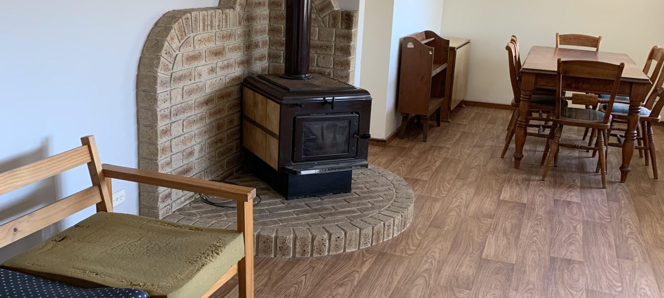 Tidy and clean living room