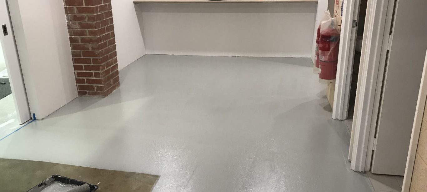 Non Slip Floor Before