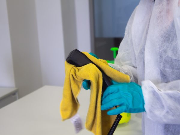 Office covid-19 special cleaning