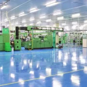 Before Epoxy floor coating process for industrial