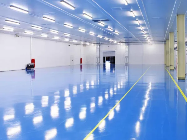 Blue Floor Coating