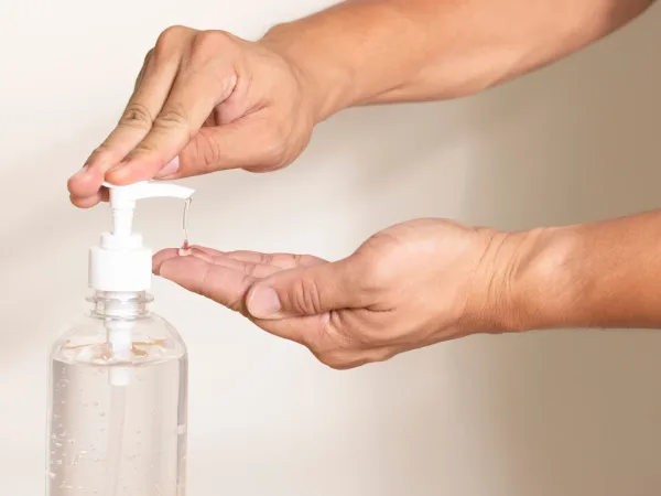 hand disinfection