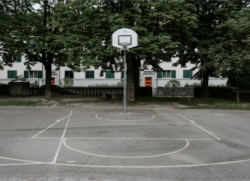 School Yard Stencilling